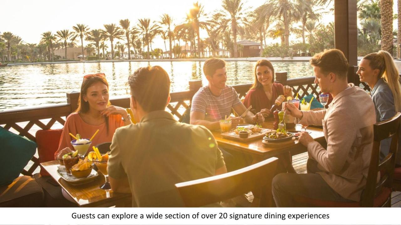 Jumeirah Mina Al Salam Ντουμπάι Εξωτερικό φωτογραφία Signature dining experiences