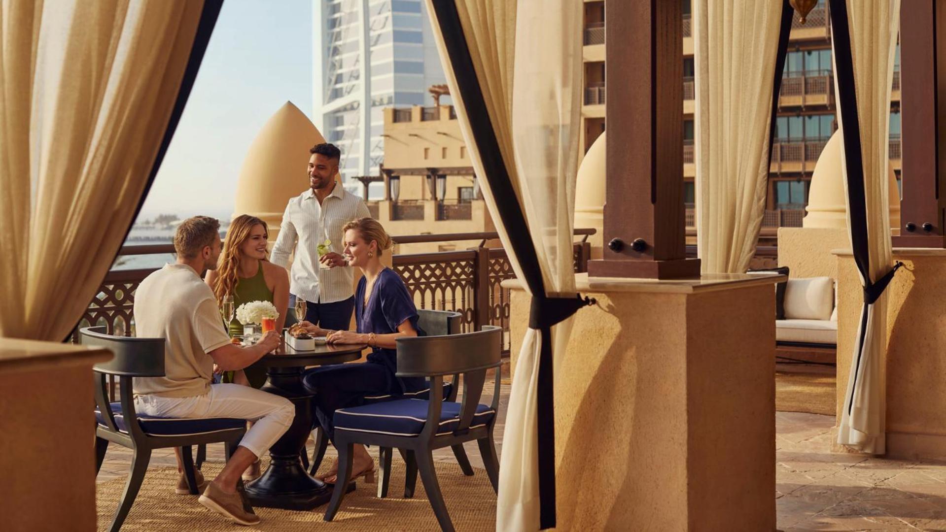 Jumeirah Mina Al Salam Ντουμπάι Εξωτερικό φωτογραφία The Terrace Lounge