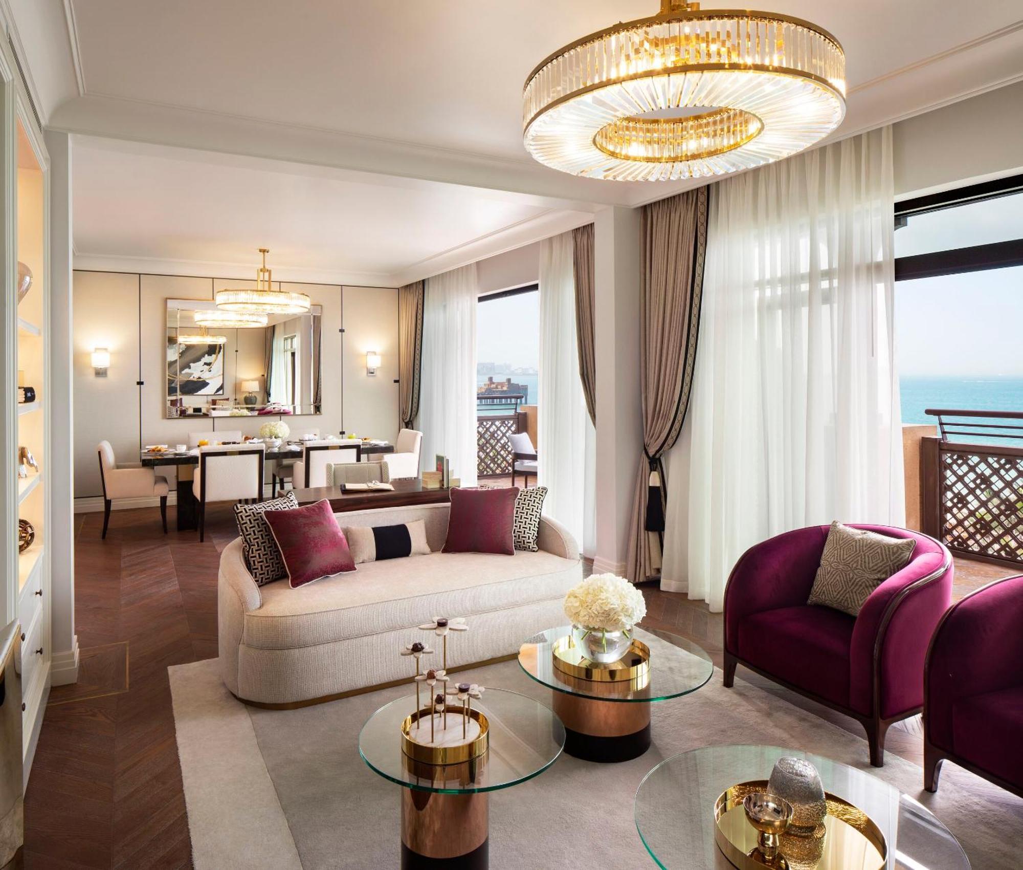 Jumeirah Mina Al Salam Ντουμπάι Εξωτερικό φωτογραφία A suite at the Four Seasons Hotel